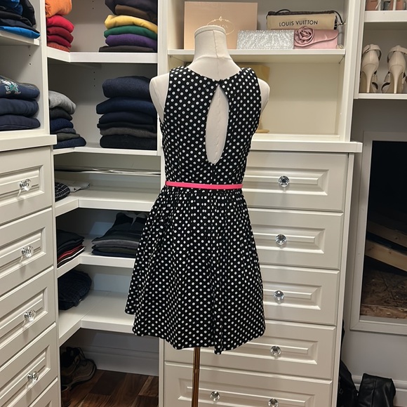 Black polka dot dress - Picture 2 of 5